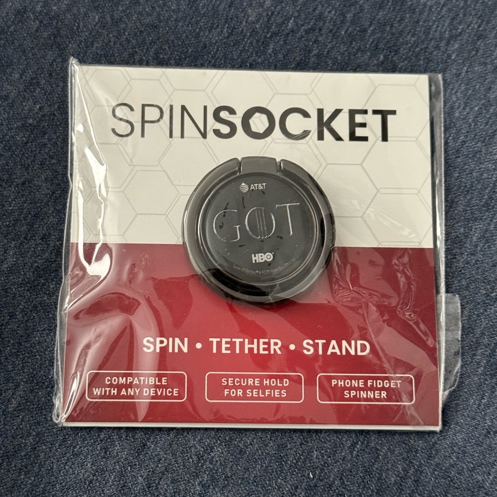 NWT Rare Game of Thrones ATT HBO Spin Socket